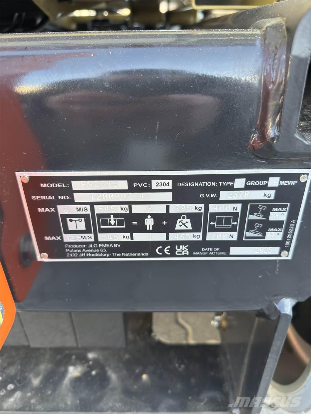 JLG ES2646 Podnośniki nożycowe