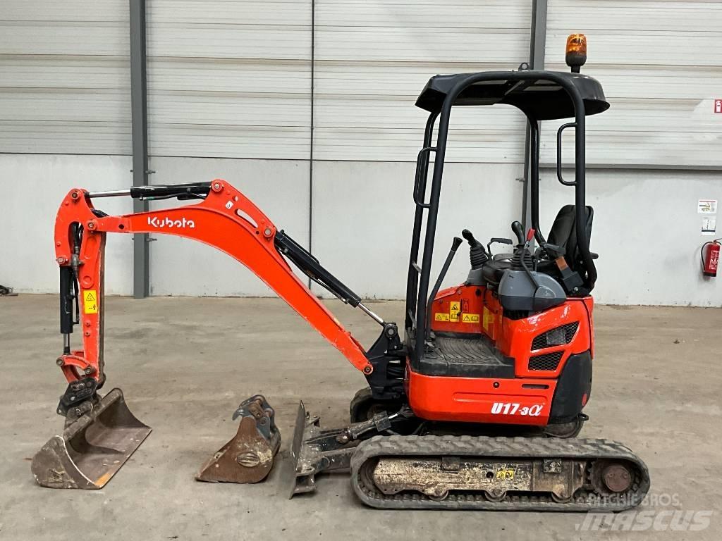 Kubota U 17-3 A Minikoparki
