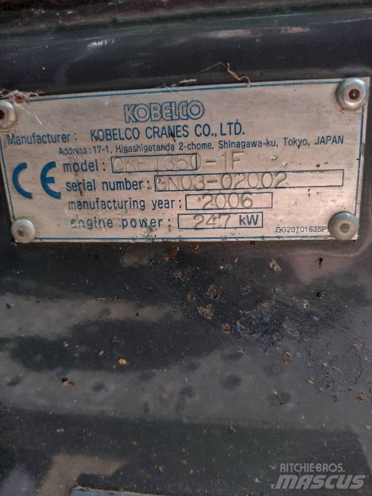 Kobelco cke1350-1F Żurawie gąsienicowe