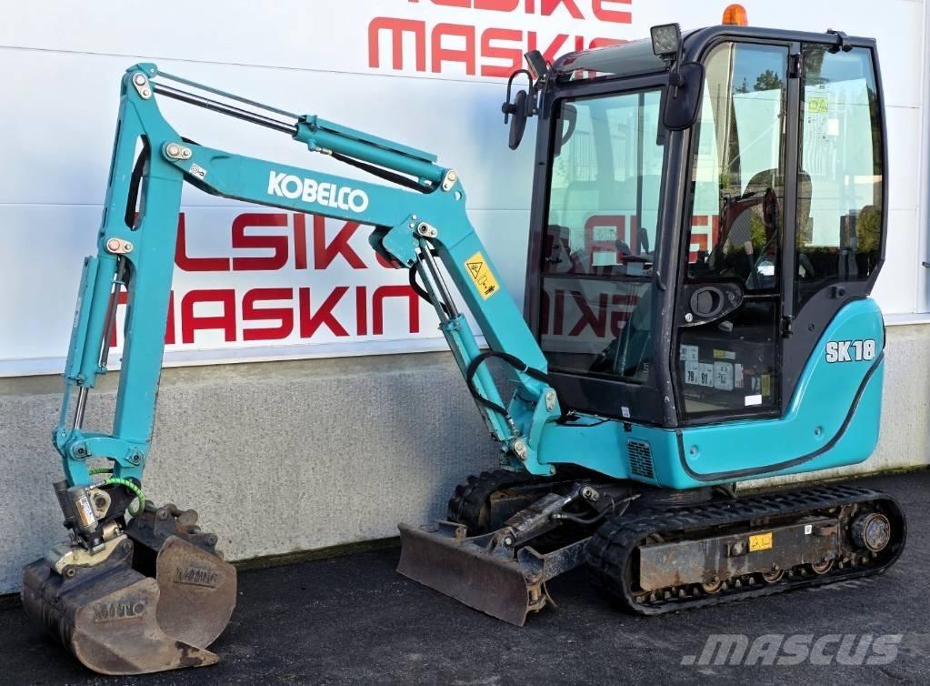 Kobelco SK 18 Minikoparki