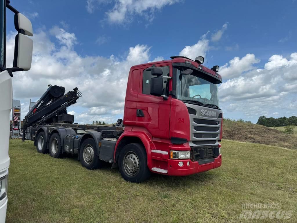Scania R 490 Żurawie samochodowe