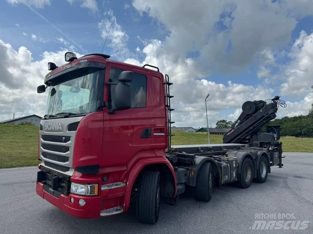 Scania R 490 Żurawie samochodowe