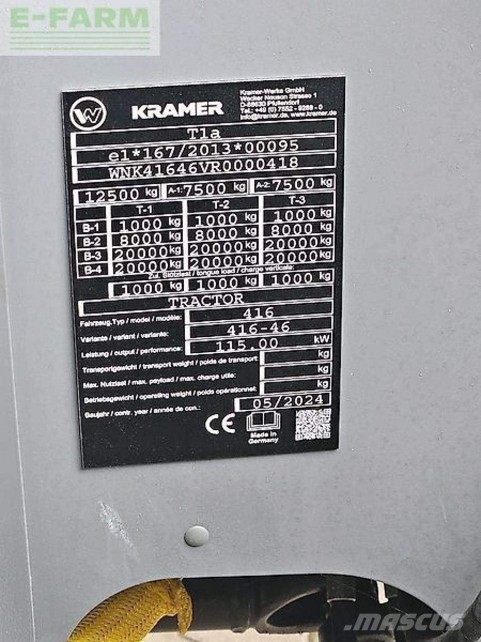 Kramer kt559 Ładowarki rolnicze