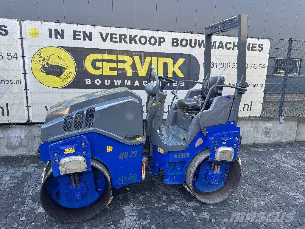 Hamm HD 12 VV Walce dwubębnowe