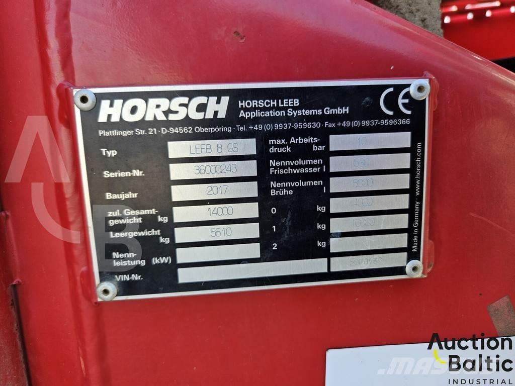 Horsch Leeb 8 GS Opryskiwacze zaczepiane