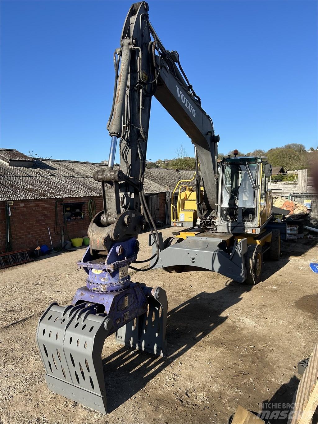  Excavator Volvo Koparki kołowe