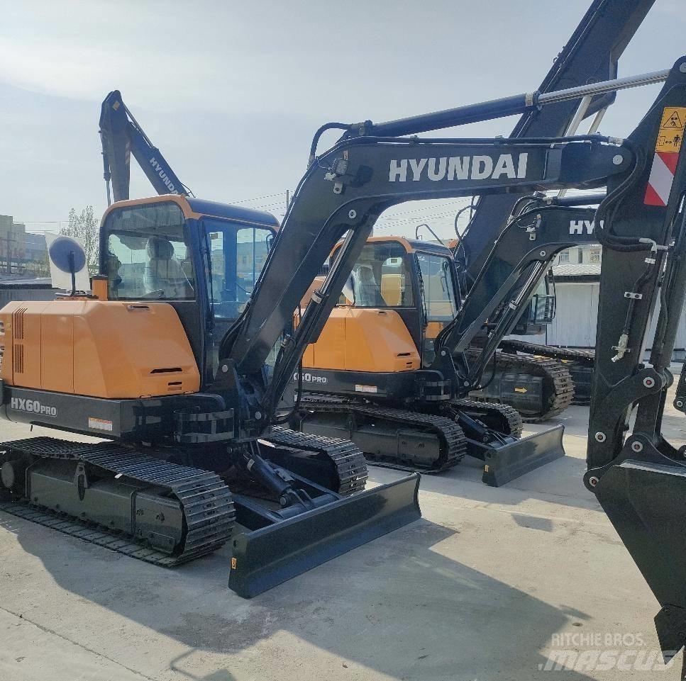 Hyundai HX 60PRO Koparki gąsienicowe