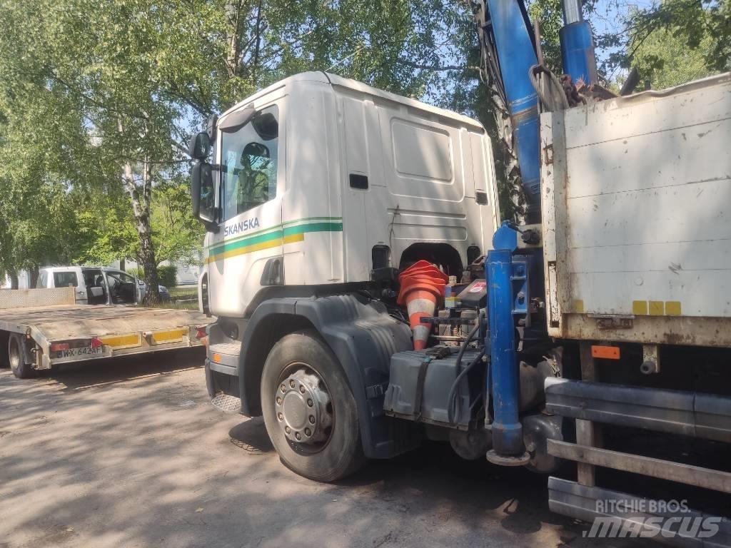 Scania P310 Żurawie samochodowe