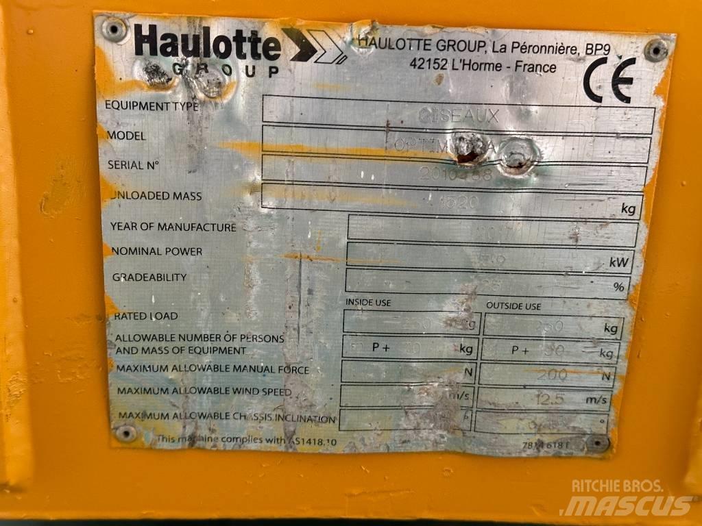 Haulotte OPTIMUM 8 Podnośniki nożycowe