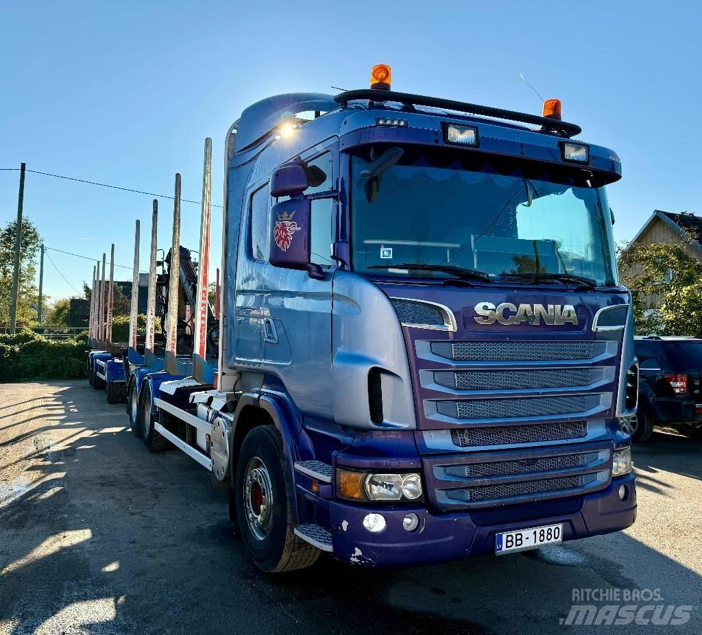 Scania R 500 Samochody do przewozu drewna