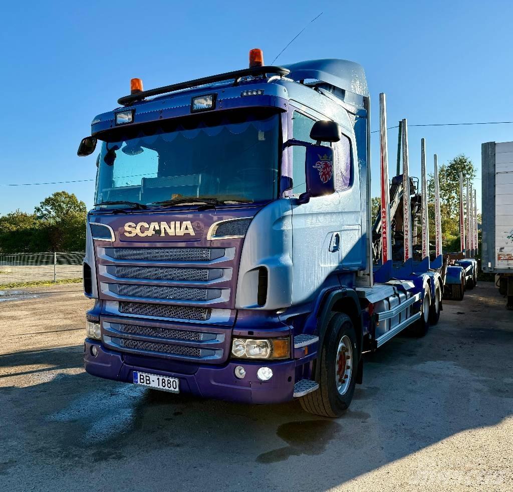 Scania R 500 Samochody do przewozu drewna