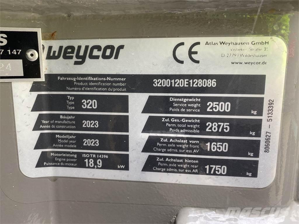 Weycor AR320 Cab Ładowarki wielofunkcyjne