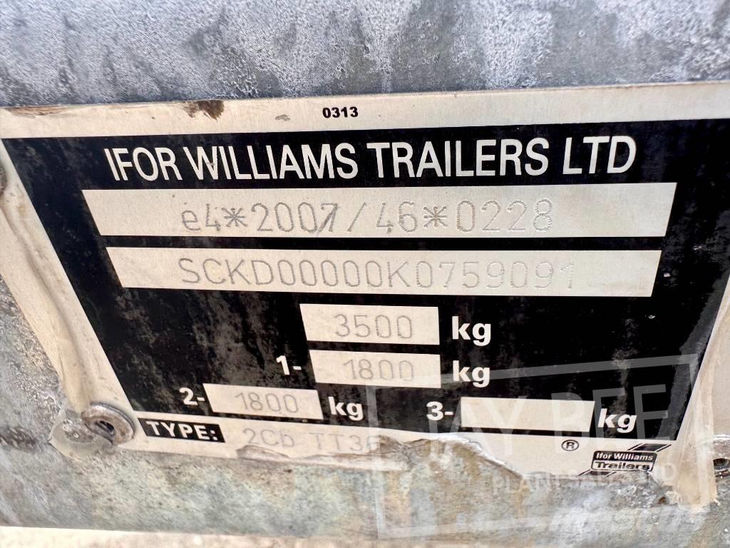 Ifor Williams TT3621 Przyczepy wywrotki