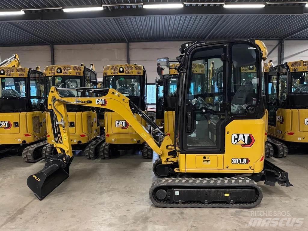CAT 301.8 Next gen Minikoparki