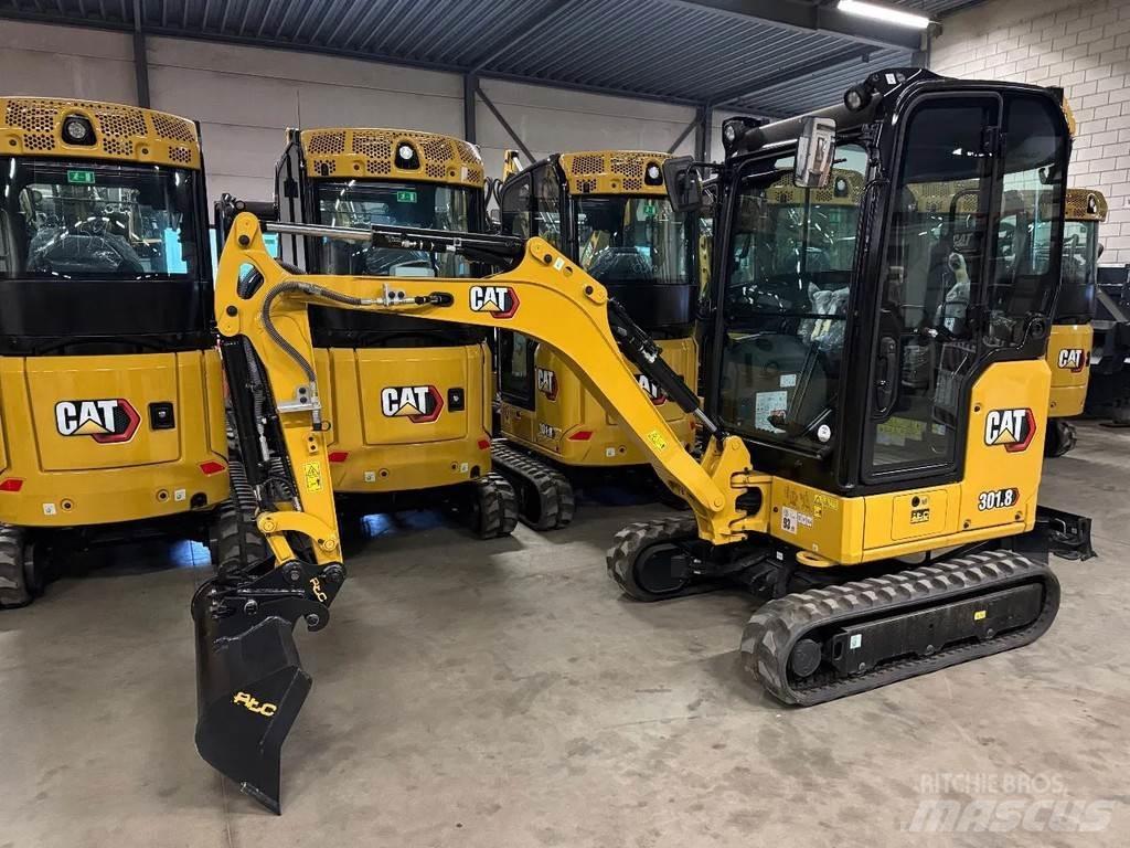 CAT 301.8 Next gen Minikoparki