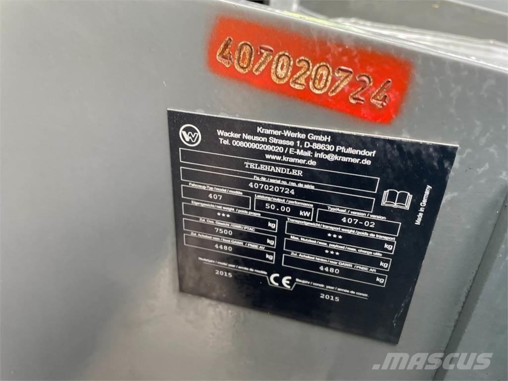 Kramer KT256 Ładowarki teleskopowe
