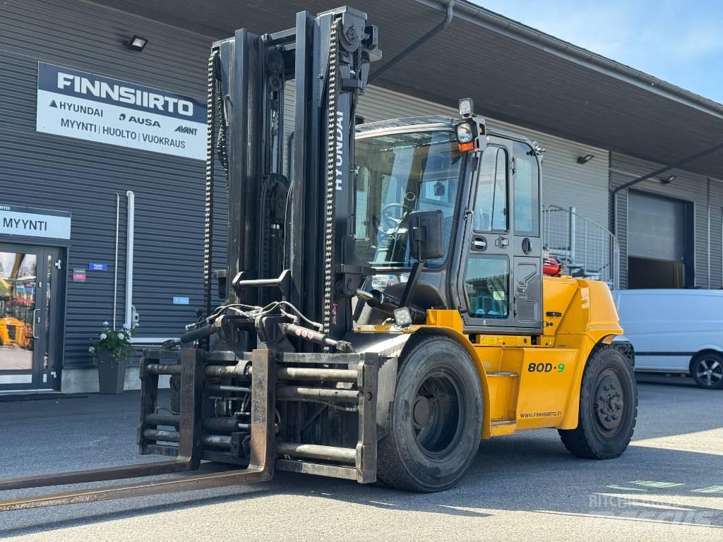 Hyundai 80D-9 Wózki Diesla