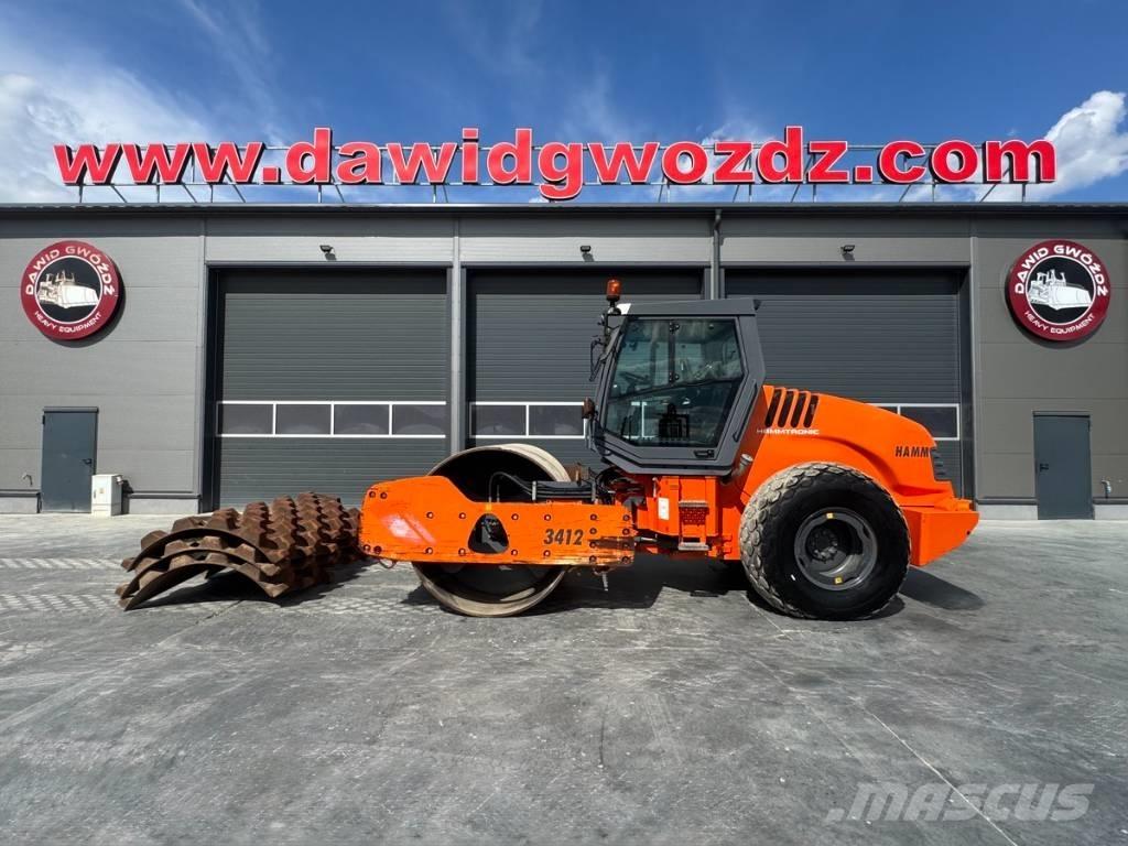 Hamm 3412 HT Walce jednobębnowe