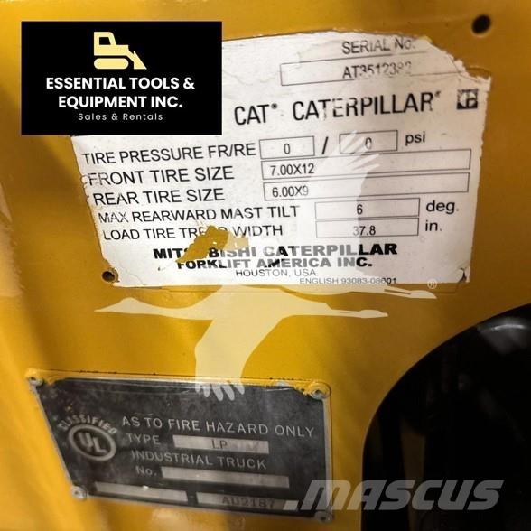 CAT P5000 Wózki Diesla