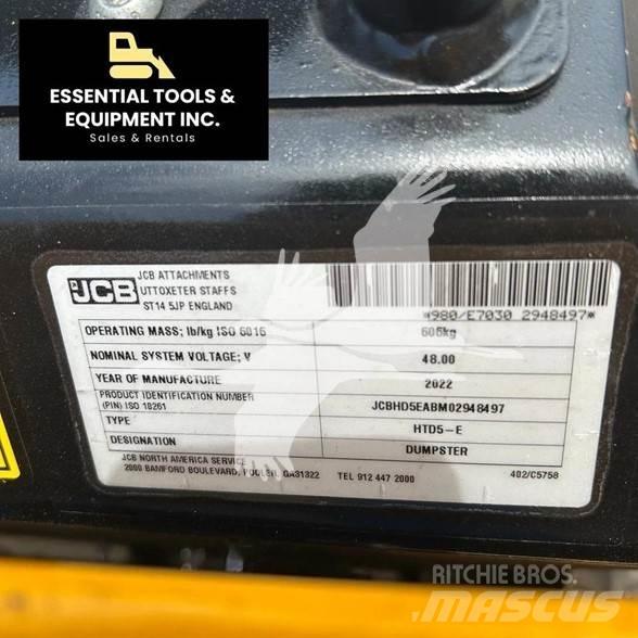 JCB HTD5E Wozidła kolebkowe