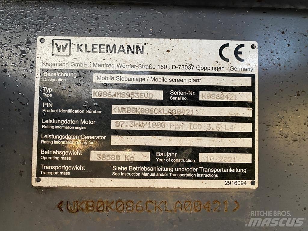 Kleemann MS953 EVO Przesiewacze