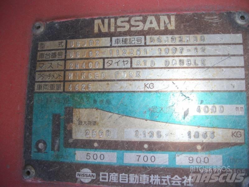 Nissan UGJ02M30 Wózki LPG