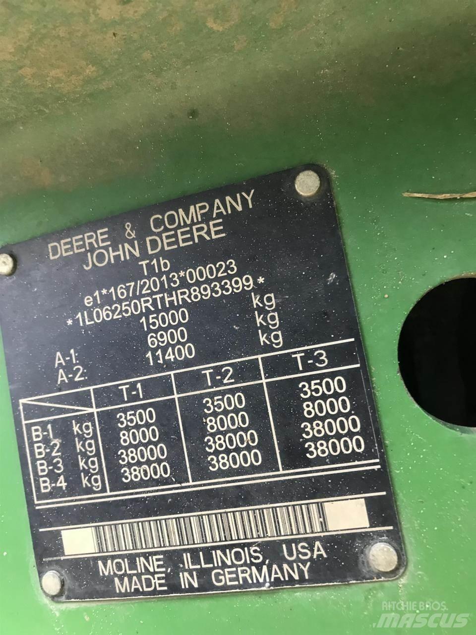 John Deere 6250R Ciągniki rolnicze
