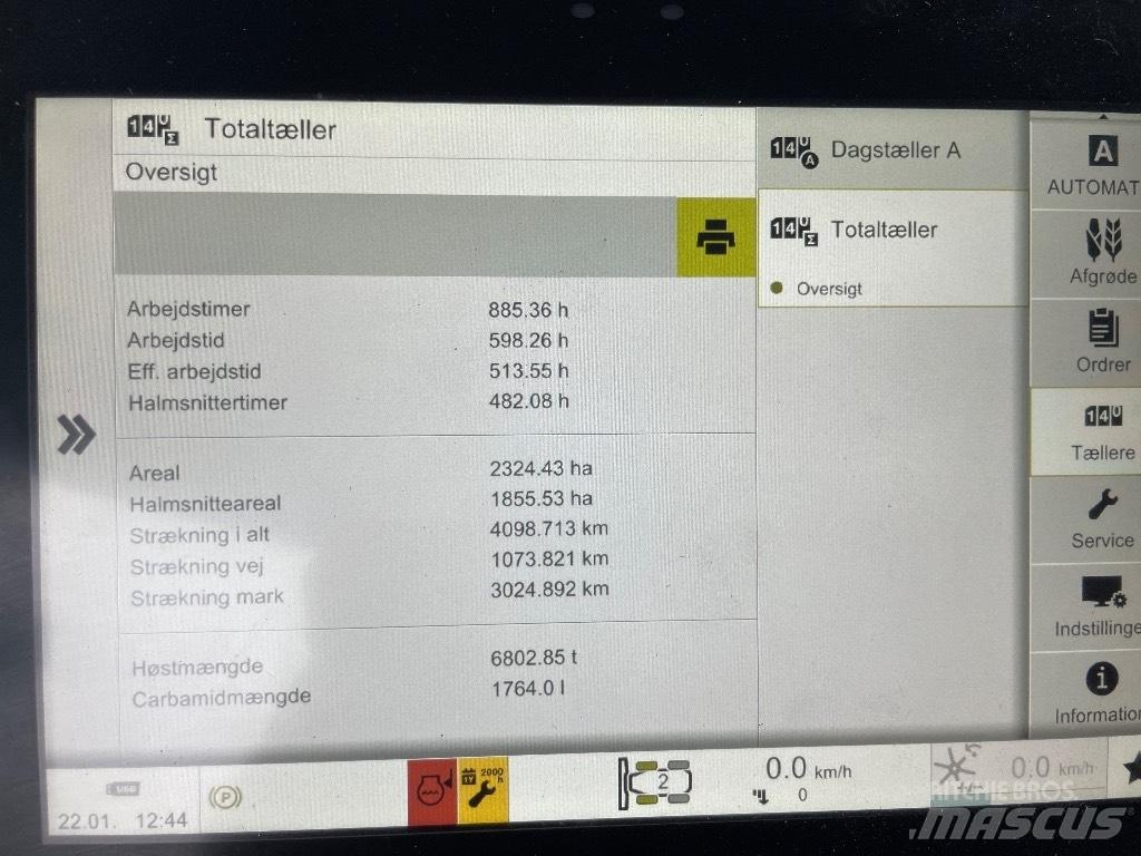 CLAAS Lexion 6900 TT Kombajny zbożowe