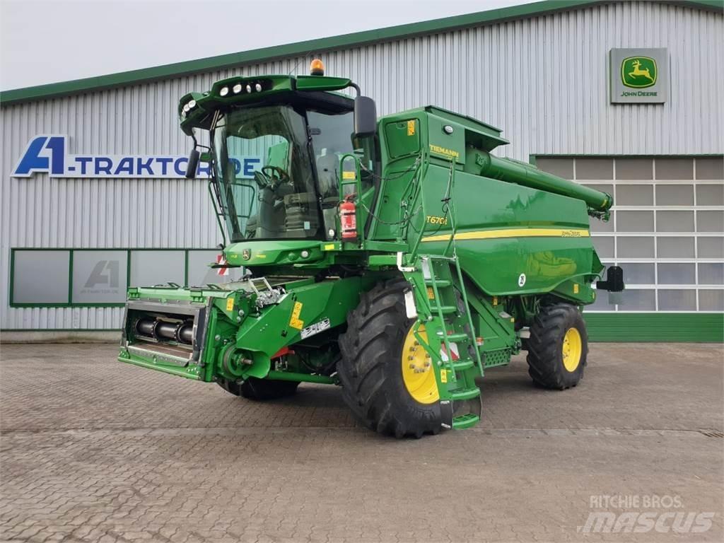 John Deere T670 Kombajny zbożowe
