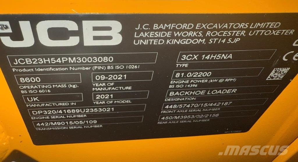 JCB 3 CX / joystic !! Koparko-ładowarki