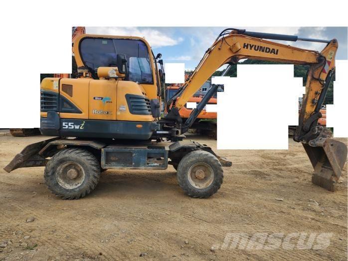 Hyundai Robex 55 W-3 Koparki kołowe