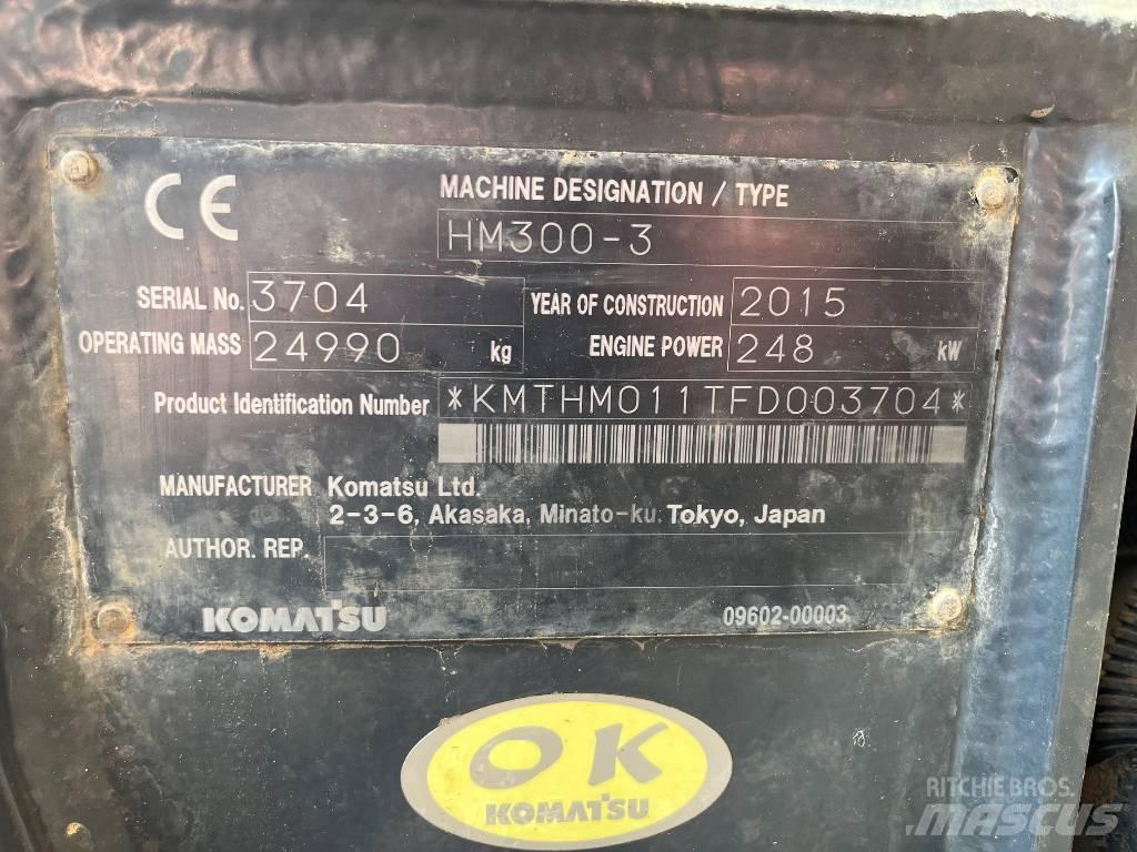 Komatsu HM 300-3 Wozidła przegubowe