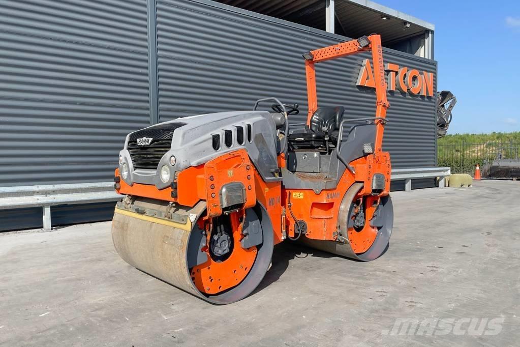 Hamm HD 14 VV Walce dwubębnowe