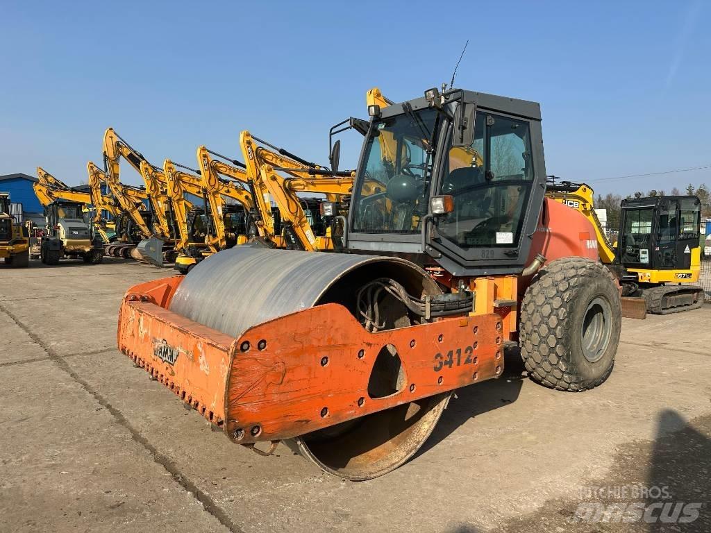 Hamm 3412 Walce jednobębnowe