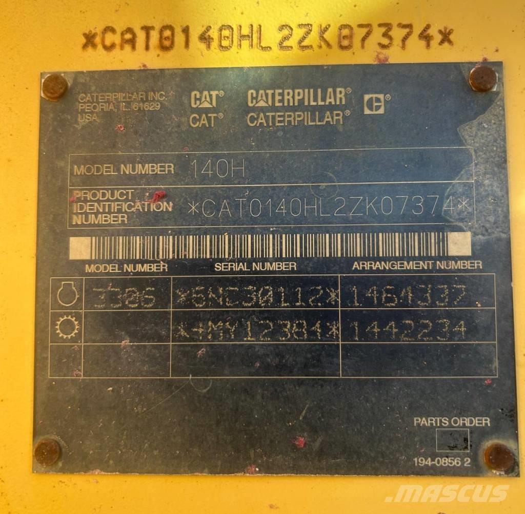 CAT 140 H Równiarki