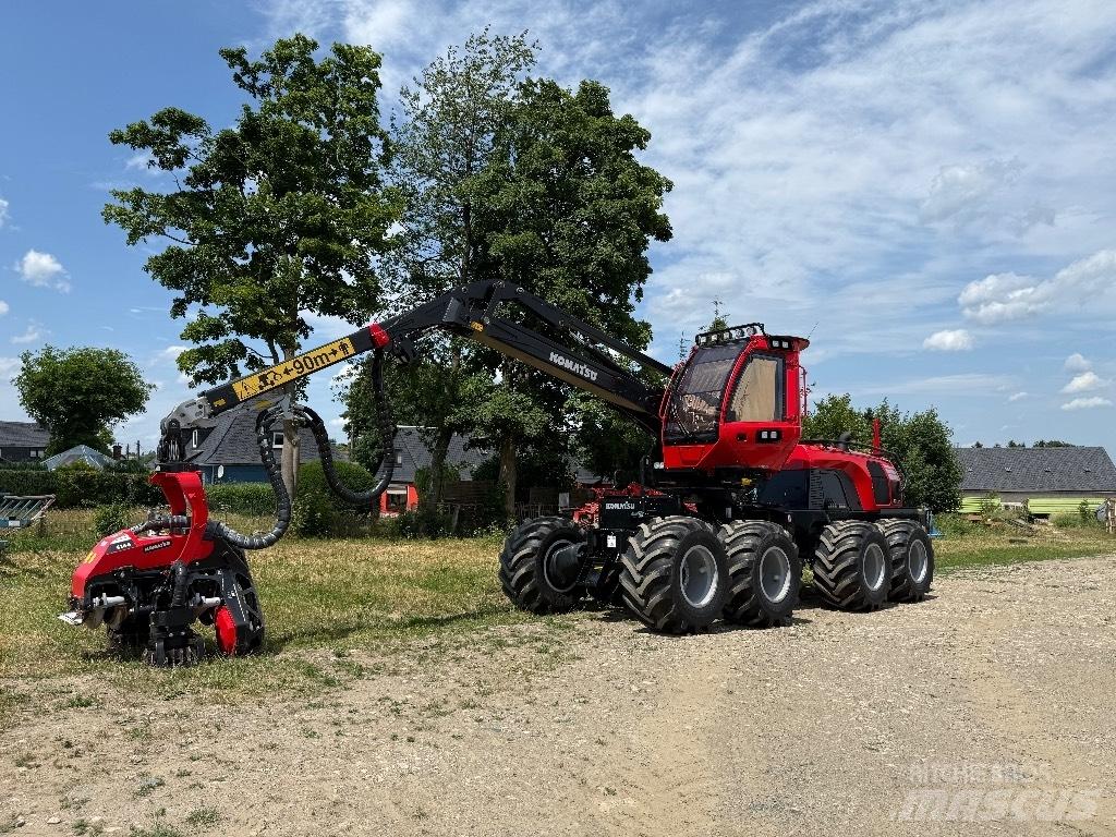 Komatsu 931 XC Harwestery
