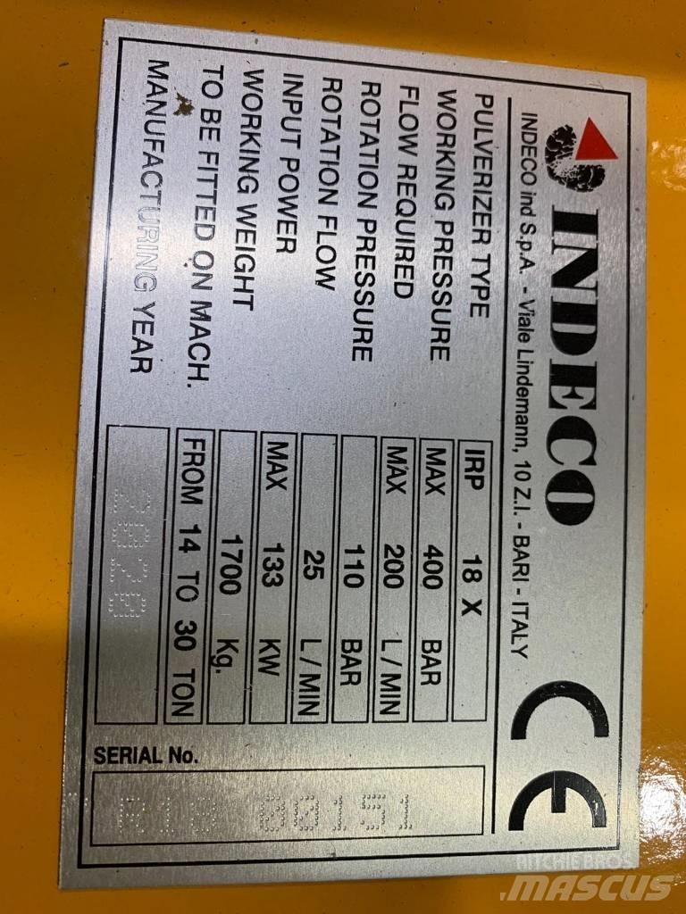 Indeco IRP 18X Szczęki kruszące