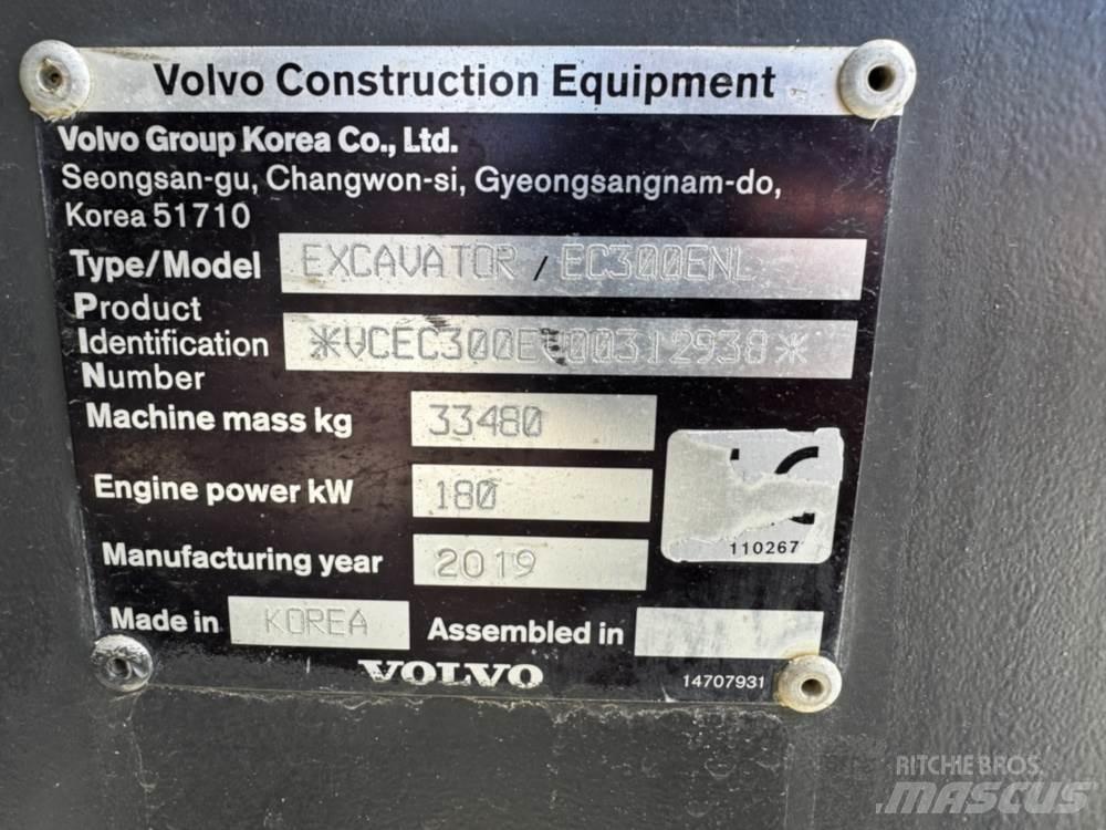 Volvo EC300ENL Koparki gąsienicowe