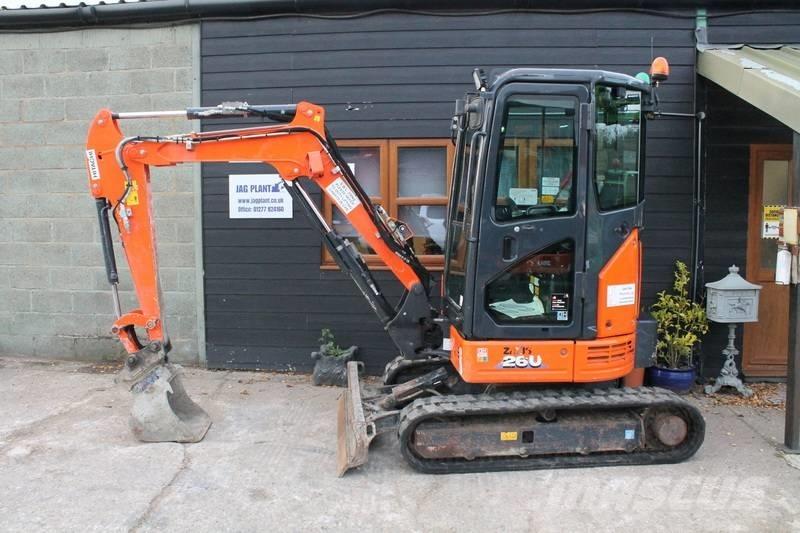 Hitachi ZX 26 U Minikoparki