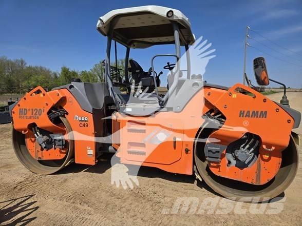 Hamm HD+120iVO Walce jednobębnowe