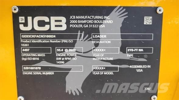 JCB 2TS-7T Ładowarki burtowe