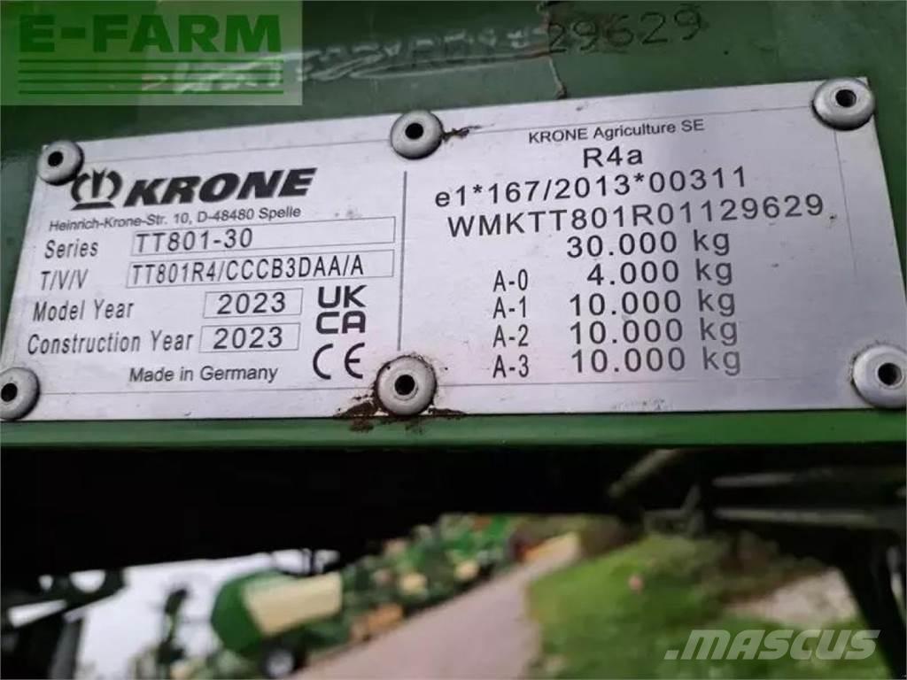 Krone gx 520 Przyczepy zbożowe