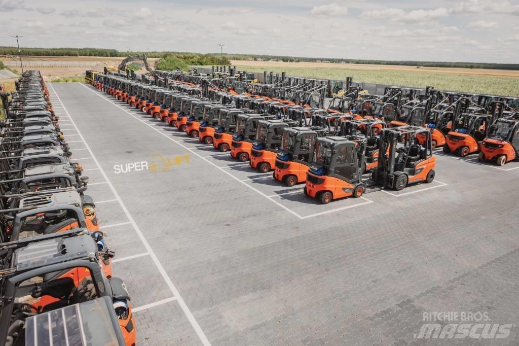 Linde H35T-02 Wózki LPG