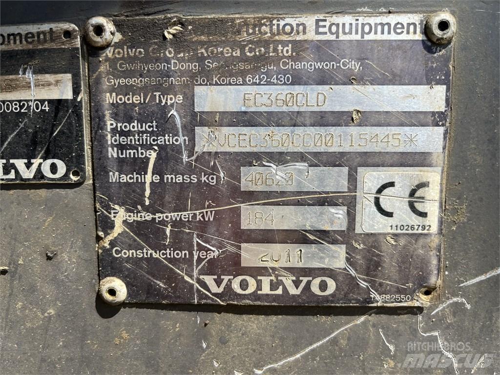 Volvo EC 360 C LD Koparki gąsienicowe