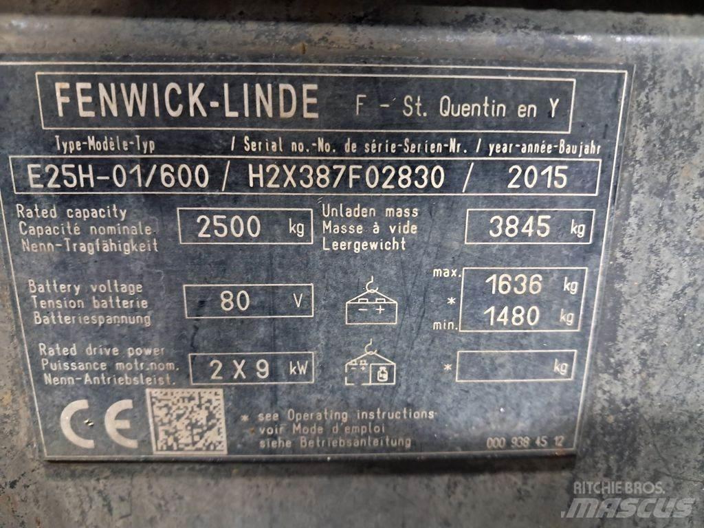 Linde E25H-01/600 Wózki elektryczne
