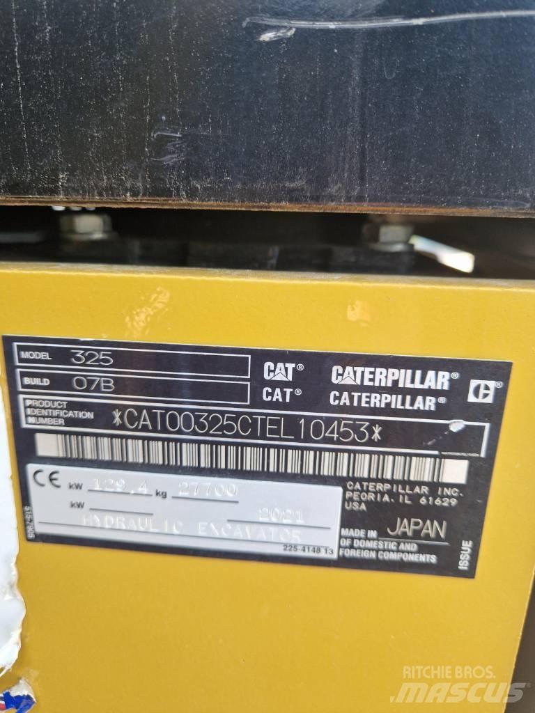 CAT 325 Koparki gąsienicowe