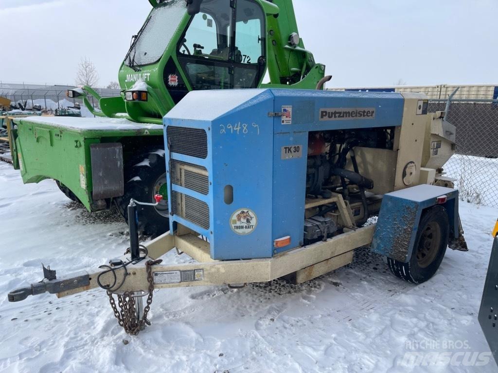 Putzmeister TK30 Samojezdne pompy do betonu