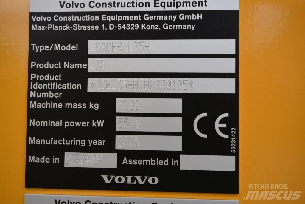 Volvo L 35 H Ładowarki kołowe