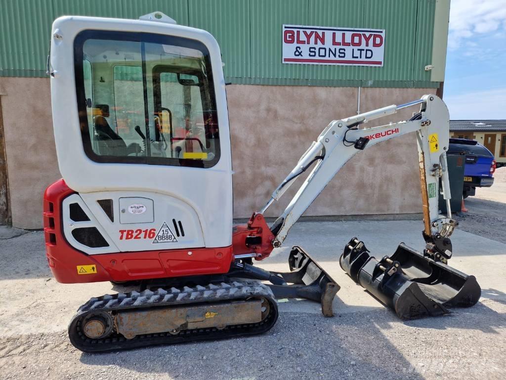 Takeuchi TB 216 A Minikoparki
