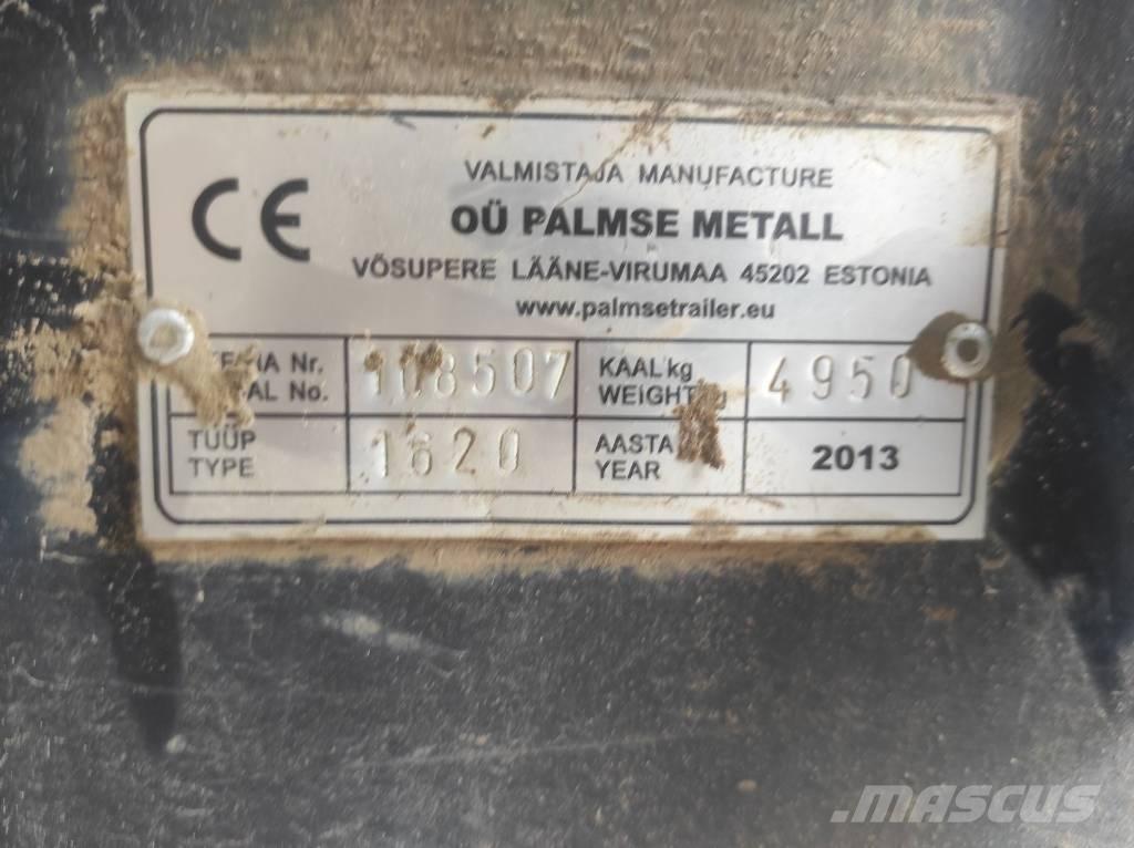 Palmse Trailer 1620L Wywrotki rolnicze